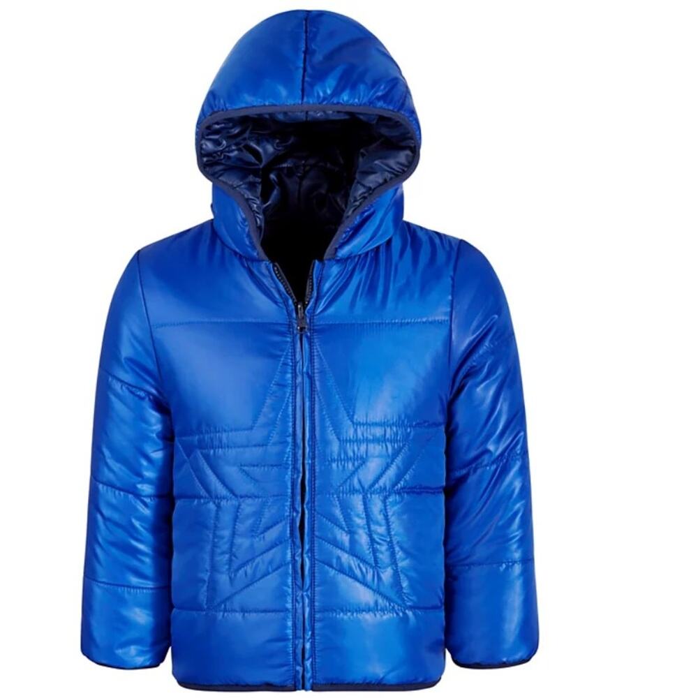 Epic Threads Toddler Boys Star Reversible Puffer Jacket 4T
